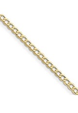 stunning teensy-weensy curb link gold bracelet for babies and children
